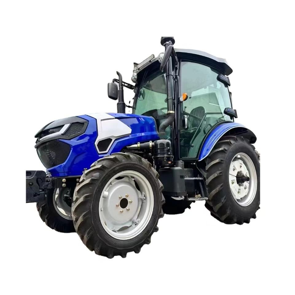 2024 NEW Farm Orchard Compact Tractor Agricultural Machinery 6 Cylinders Small Diesel Tractor Disc Plow Farm Tractors