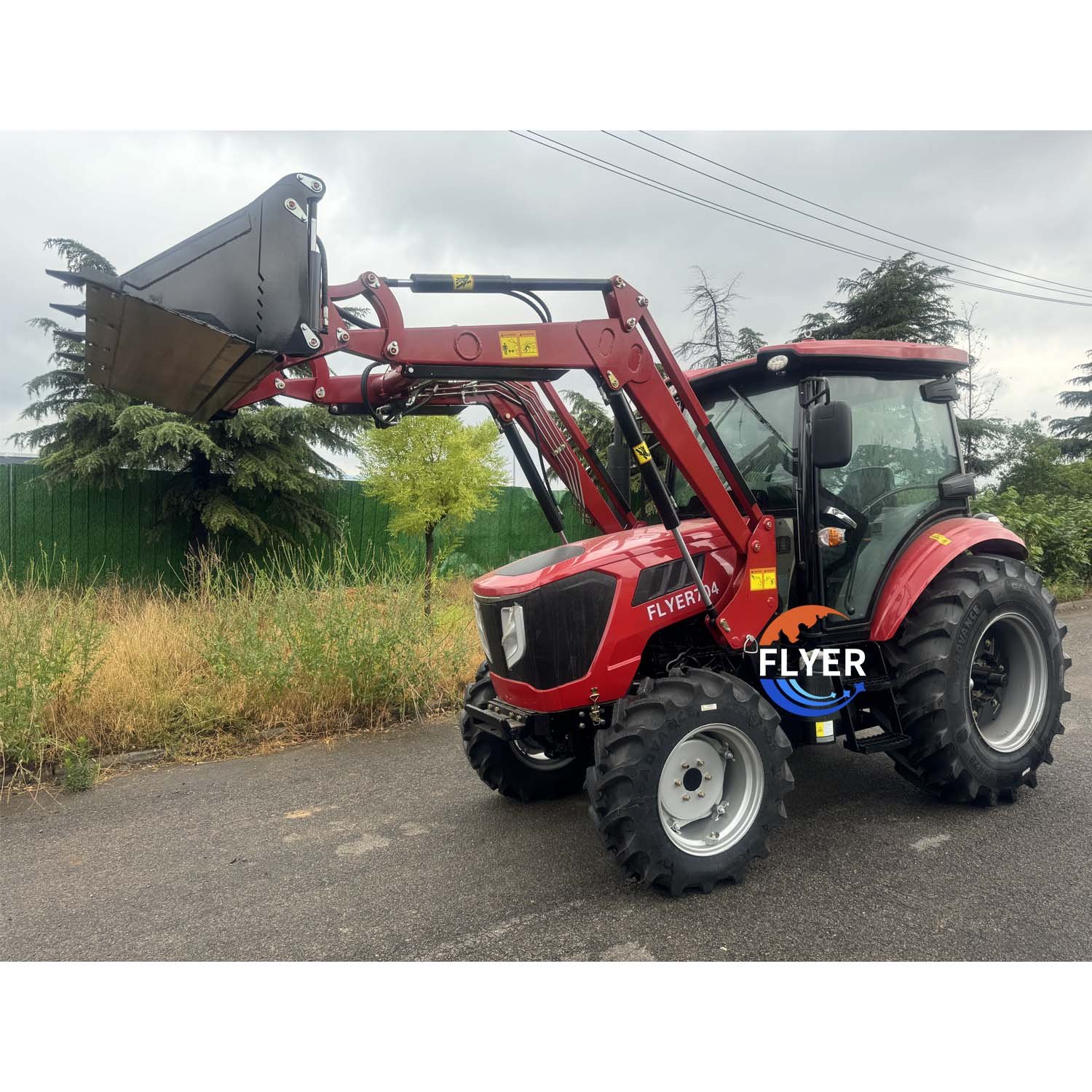 Big Tractor 70HP Diesel Engine 4WD Bearing Components Agricultural Farm Equipment Manufacturing Diesel Fuel