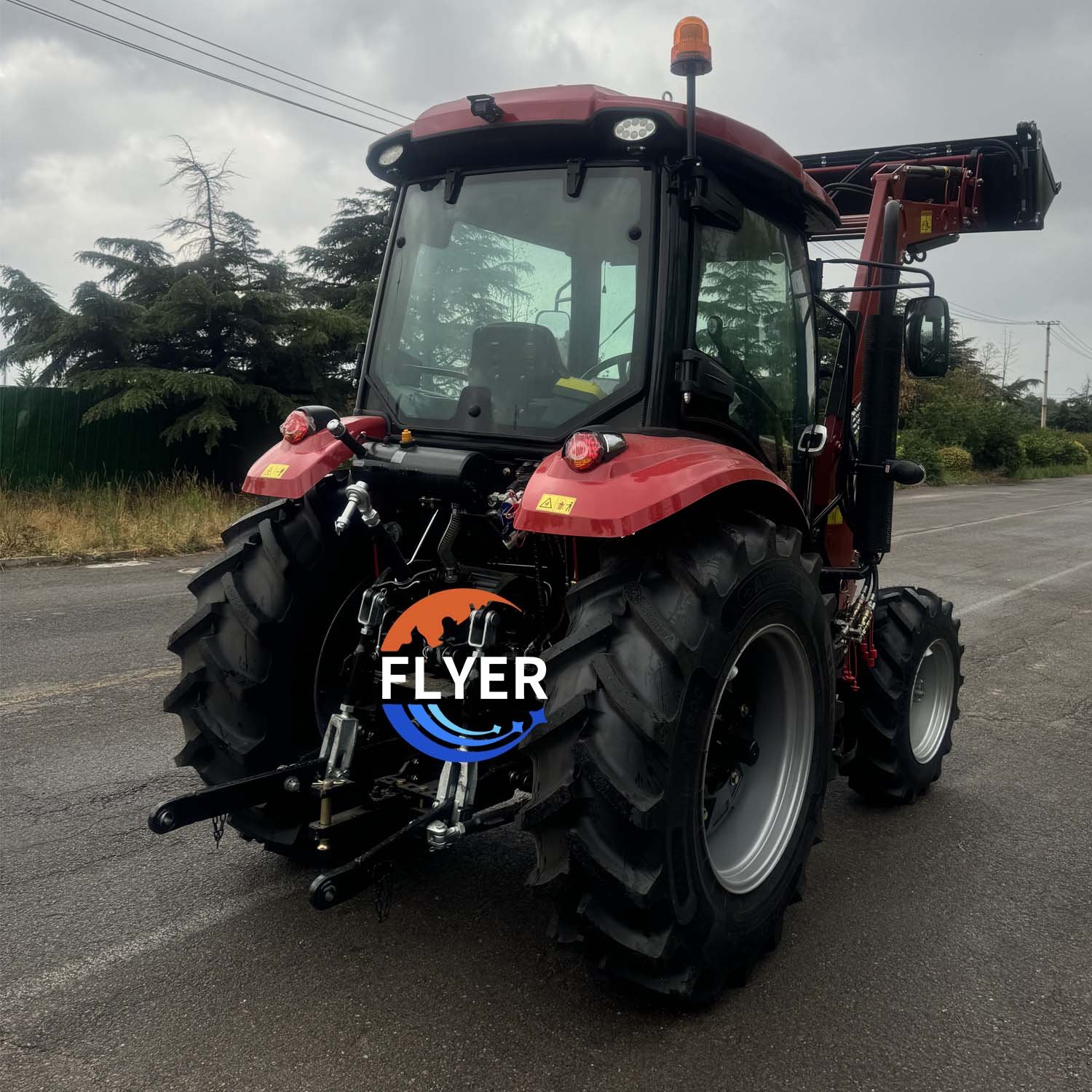 Big Tractor 70HP Diesel Engine 4WD Bearing Components Agricultural Farm Equipment Manufacturing Diesel Fuel