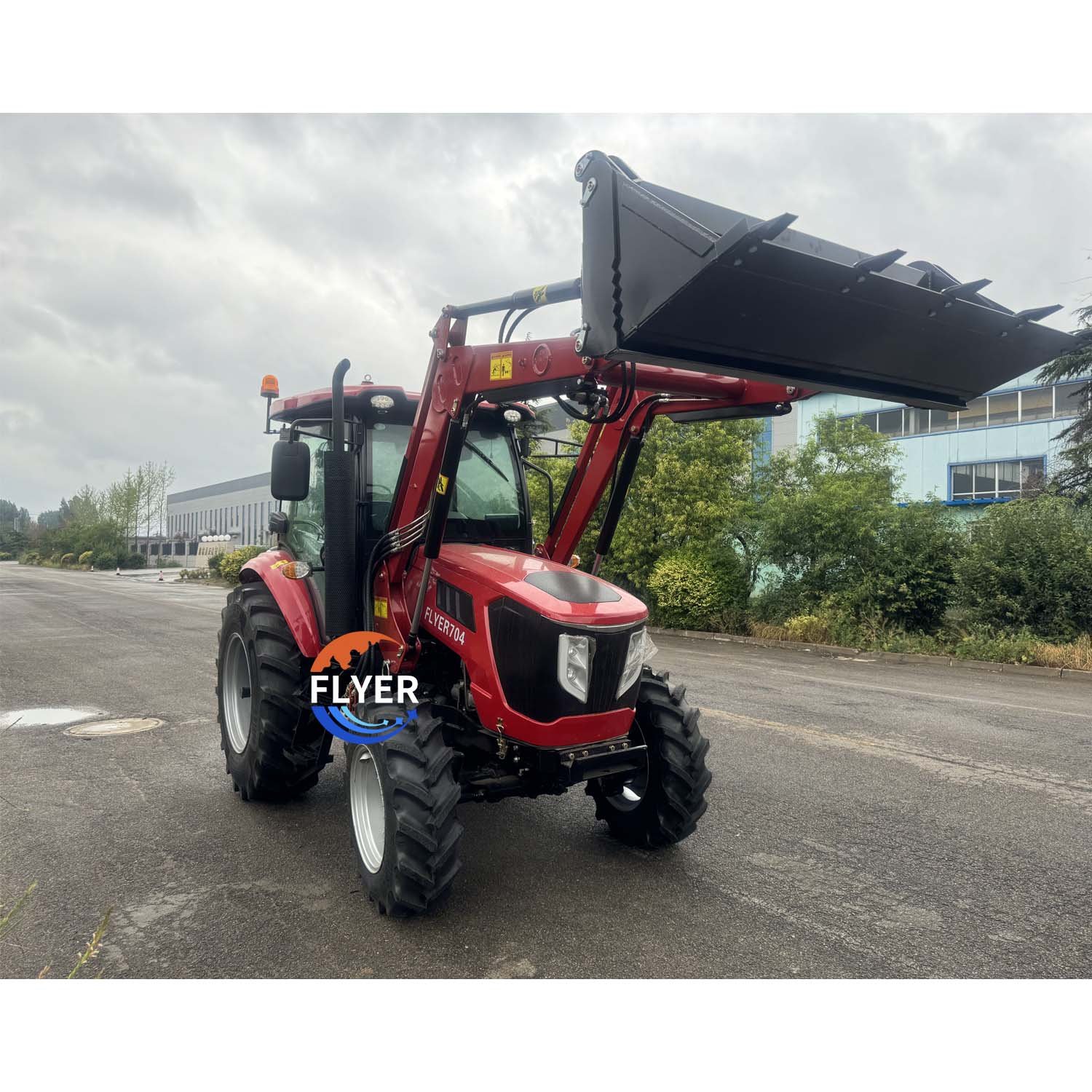 Big Tractor 70HP Diesel Engine 4WD Bearing Components Agricultural Farm Equipment Manufacturing Diesel Fuel