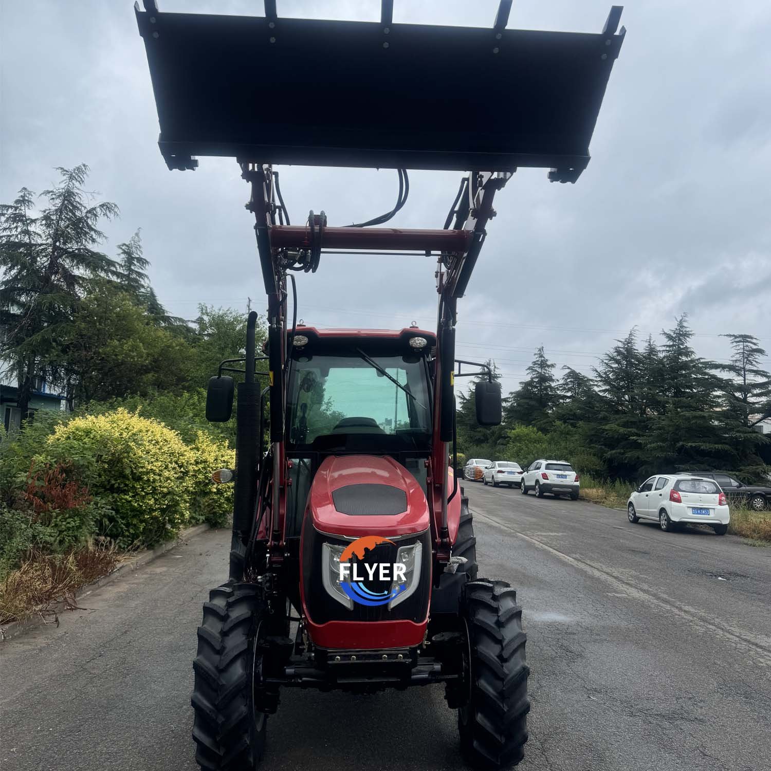 Big Tractor 70HP Diesel Engine 4WD Bearing Components Agricultural Farm Equipment Manufacturing Diesel Fuel