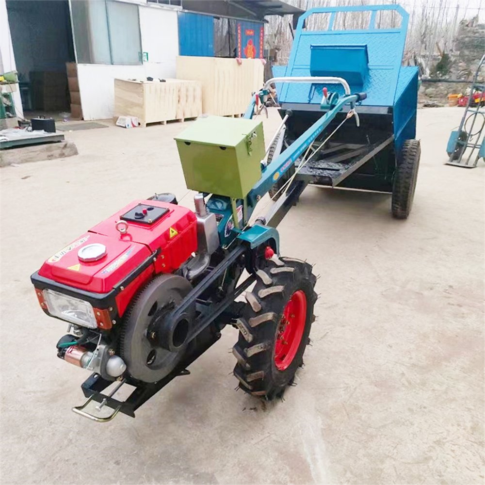 15hp 18hp 20hp 25hp 2 Wheeled Diesel Engine Hand Walking Tractor With Tiller
