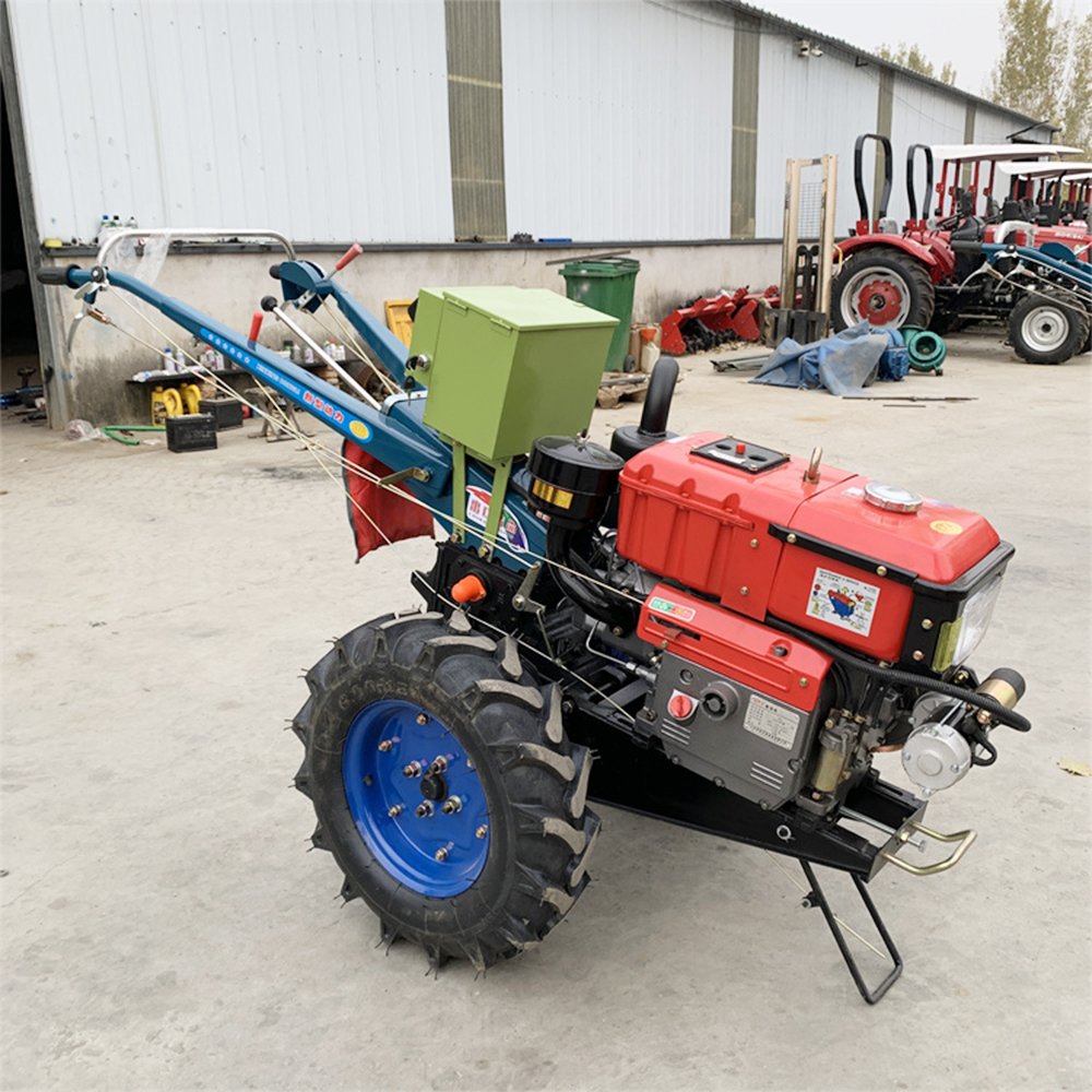15hp 18hp 20hp 25hp 2 Wheeled Diesel Engine Hand Walking Tractor With Tiller