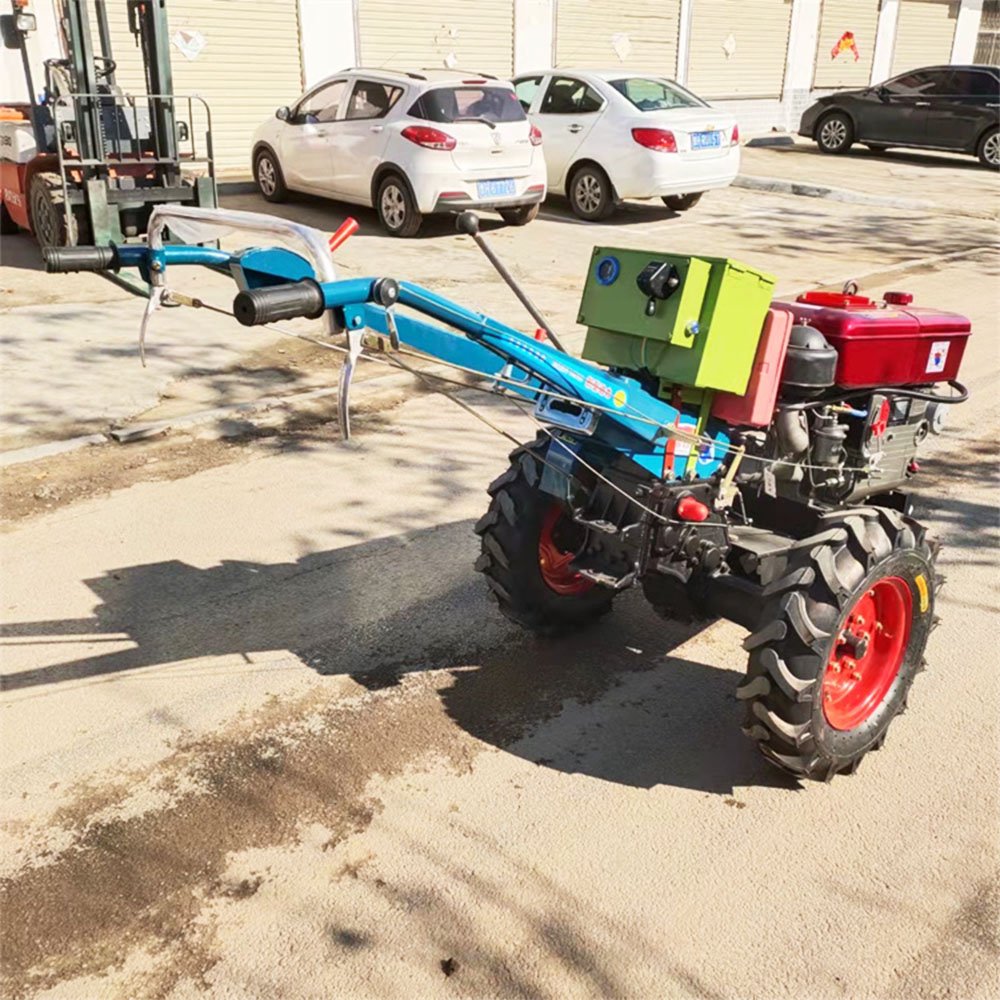 15hp 18hp 20hp 25hp 2 Wheeled Diesel Engine Hand Walking Tractor With Tiller
