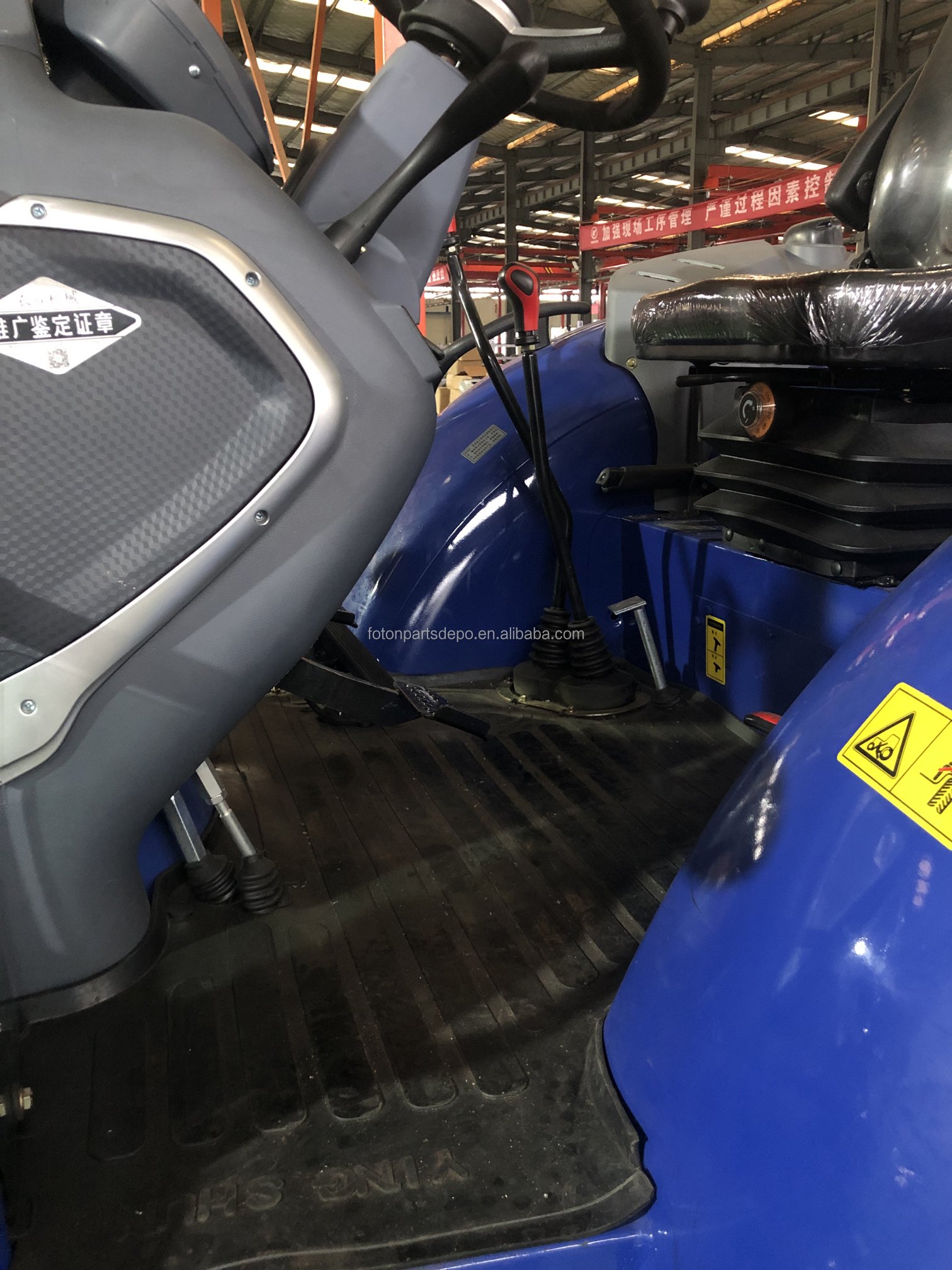 70HP Agricultural Tractor 4 Wheel Drive with Rops Agricultural Machinery & Equipment Farm Tractors