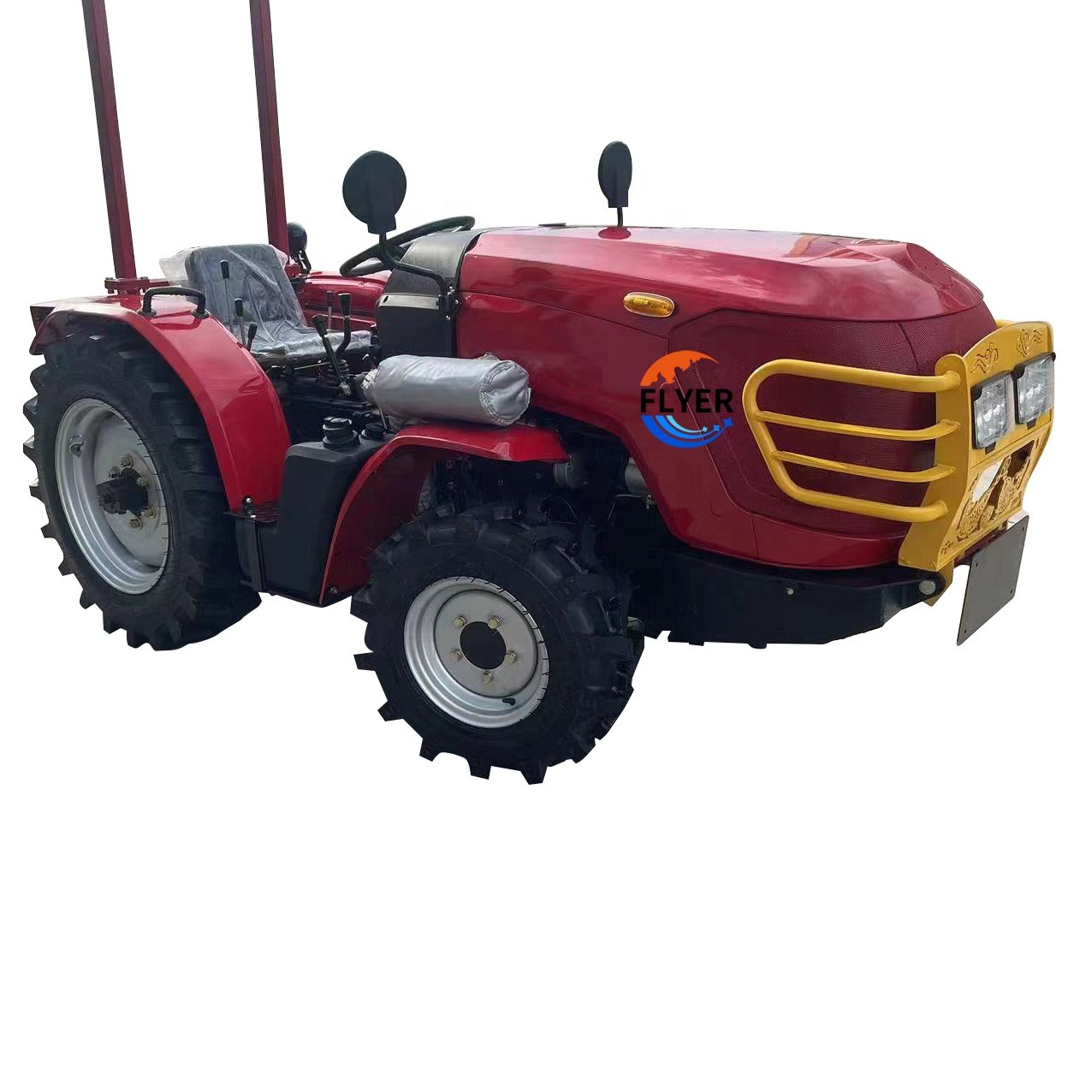 New Technology 4x4 Wheel Tractor 50hp Farming Tractors Garden Tractor Agricultural Equipment Machinery for Sale
