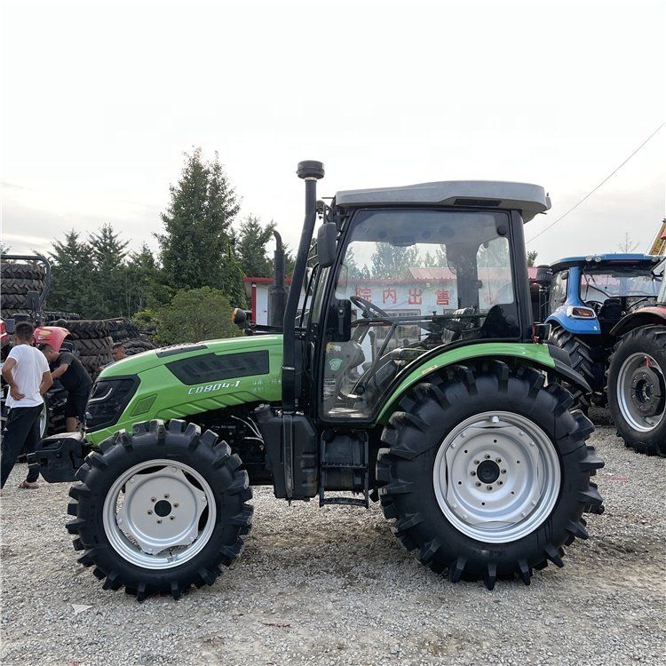 Fairly Used 80hp Agricultural 4 Wheel Tractor Deutz Fahr with Parts and Accessories
