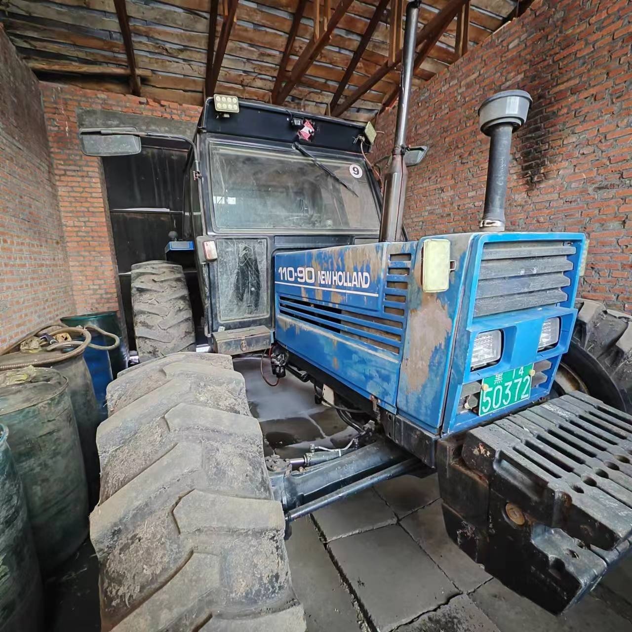Used Tractor Holland Fiat 110-90 130-90 160-90 180-90 Farm Orchard Compact Tractor Agricultural Machinery 6 Cylinders Fiat 110-
