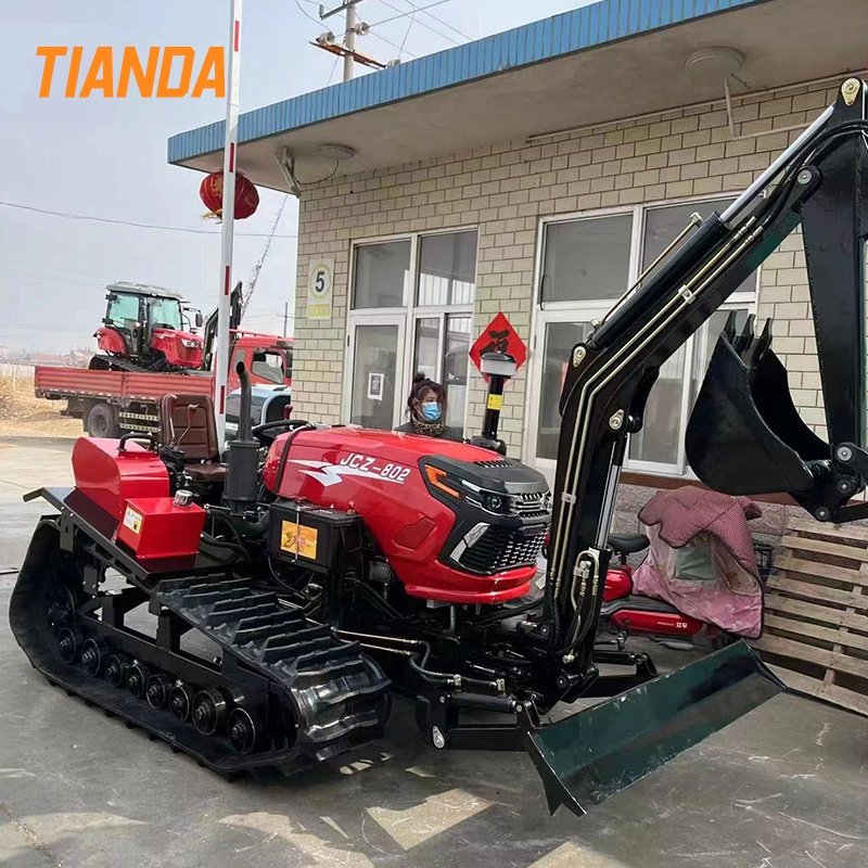 Factory Price Wholesale Crawler Bulldozer Lawn Tractor Orchard Tractor