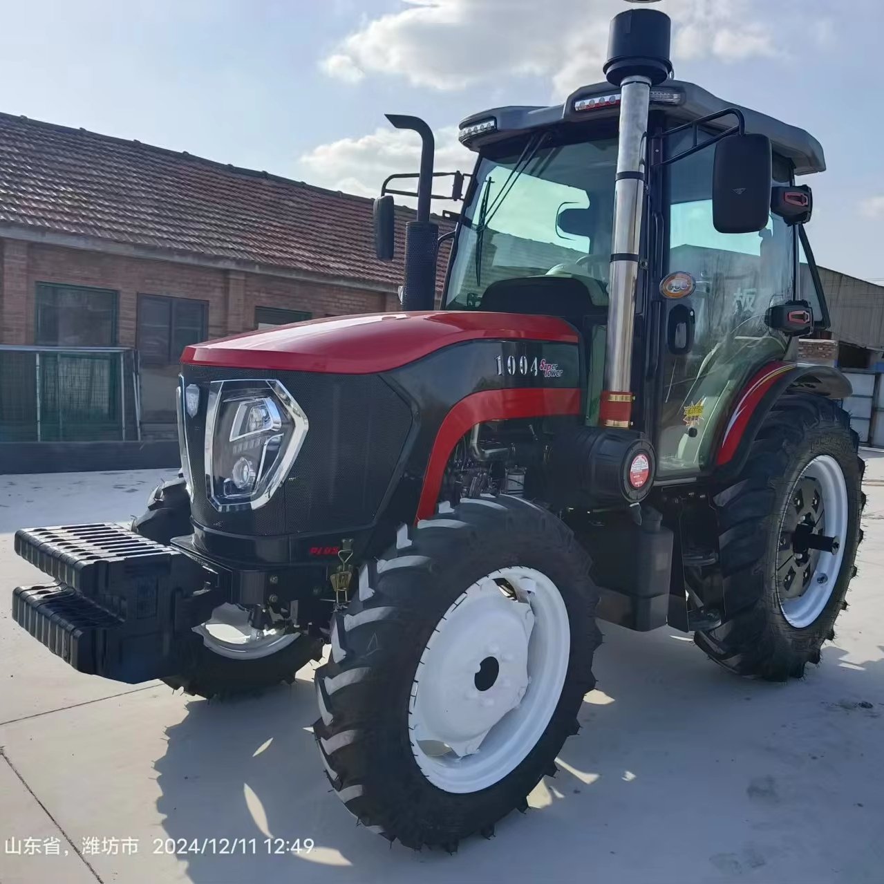 Agricultural machinery 4wd 80-100hp farm tractor agriculture wheel tractors