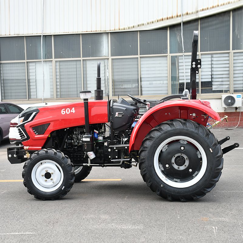 Ce Certified 4WD 4x4 Mini Farm Tractor 50HP 60HP Diesel Fuel Walking Type Cheap Agricultural Machinery Free Shipping