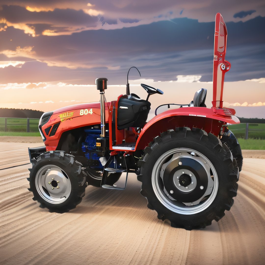Diesel 80 Hp Tractor Agriculture/four Wheel Tractor Mini Tractors for Farming