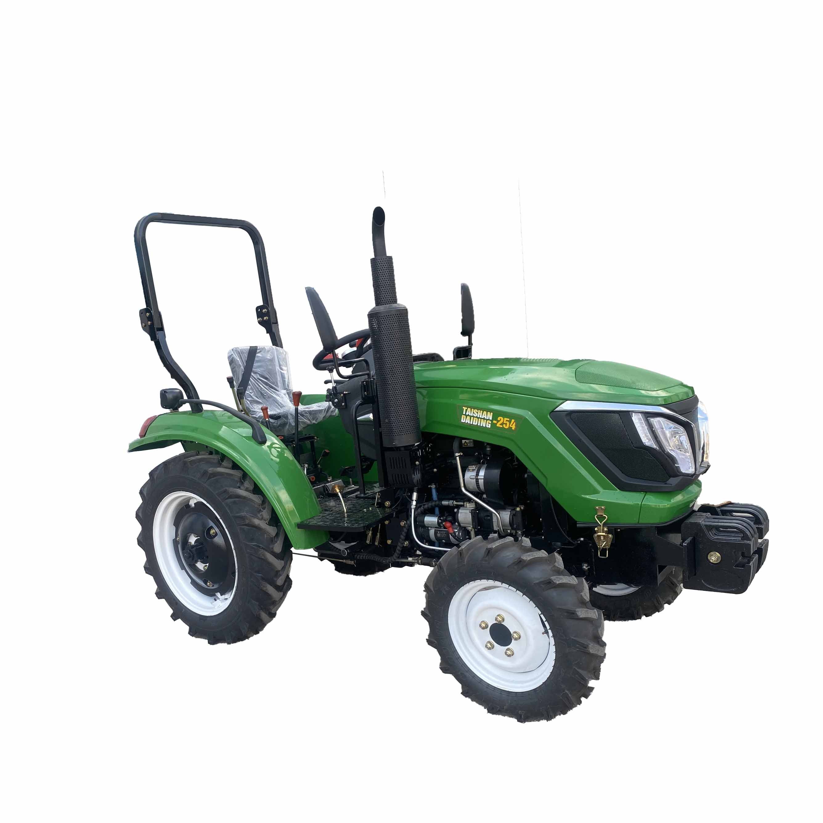 25hp Mini Farm Tractor Mounted Grass Cutter Chinese Agriculture Automatic Wheel Tractor New Condition Home Use Retail Industries