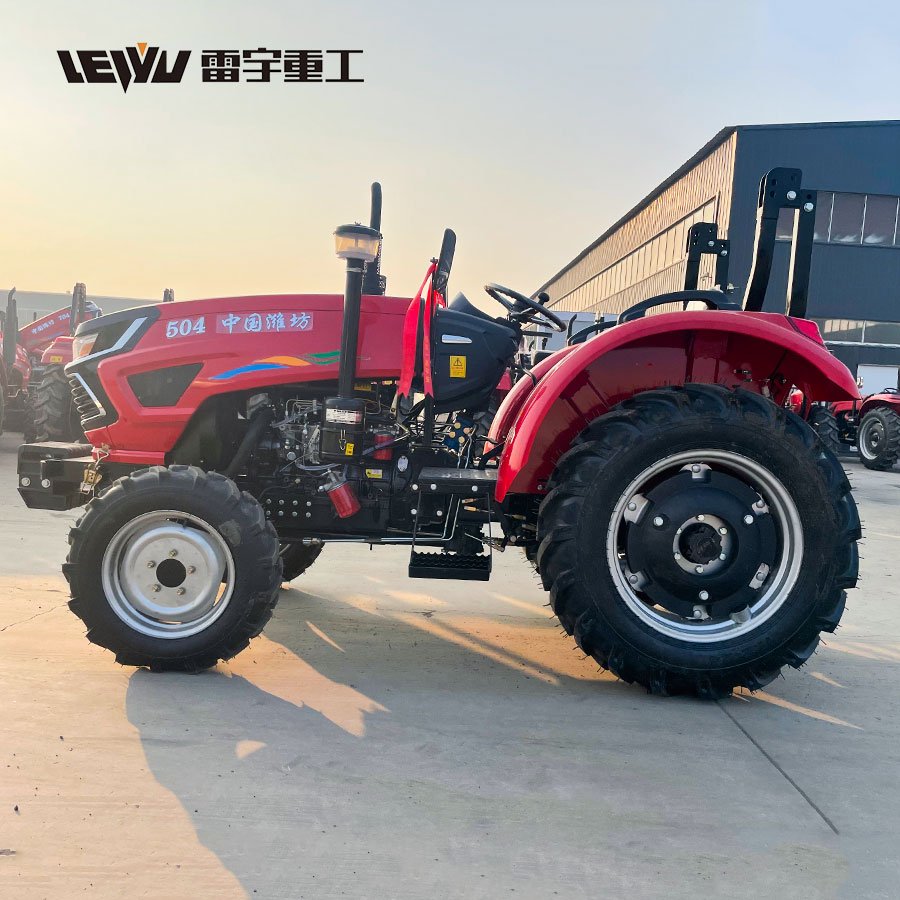 Agriculture 50hp 60hp 70hp 80hp 4x4 Farm Tractors for Sale Fairly New Tractors
