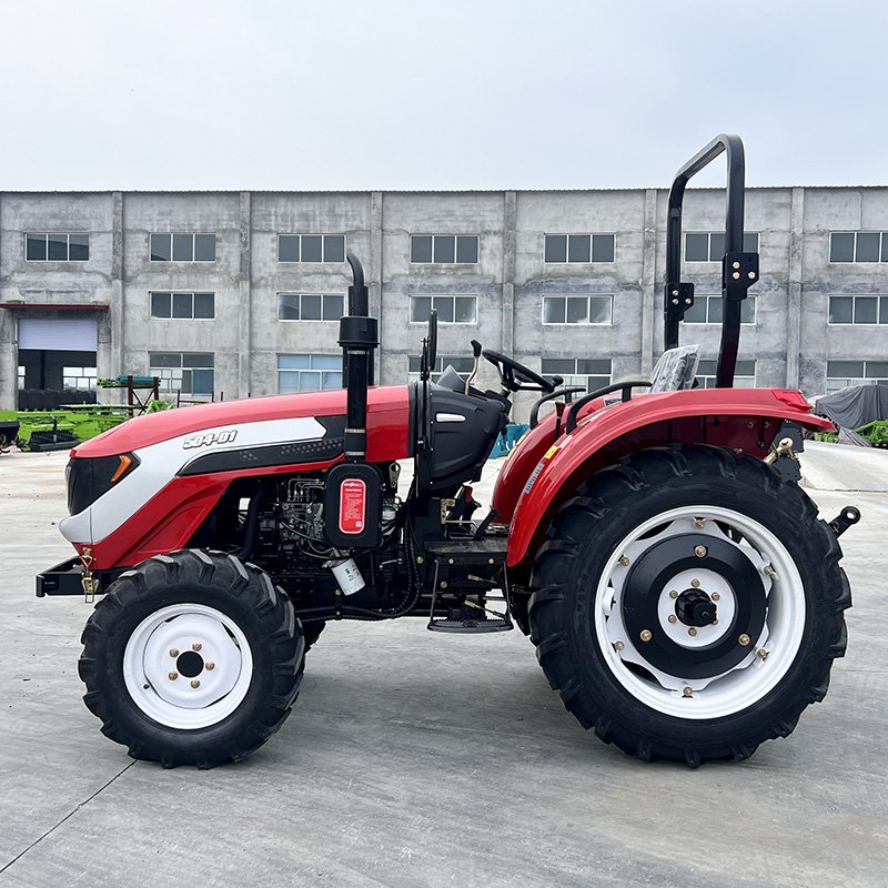 Chinese Farm Tractor 50hp 60hp 70hp 80hp 100hp Agriculture Tractor Mini Wheel Tractor