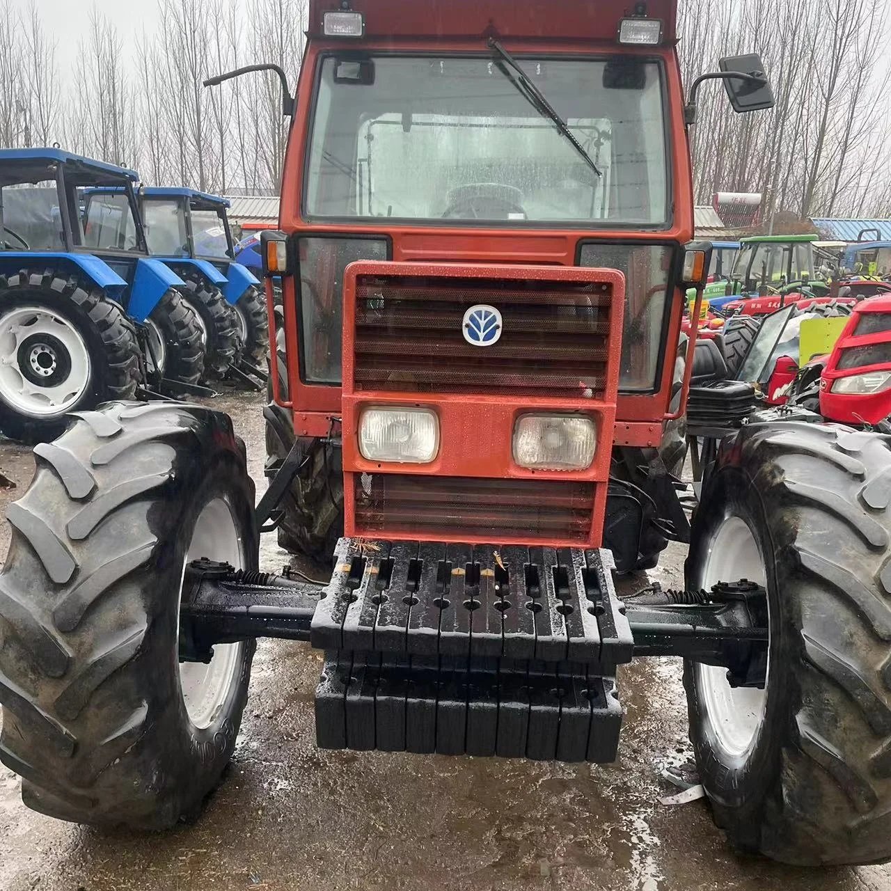 Favorable Price Used Fiat New Hollannd Agricultural Tractor Model 110-90 180-90 for Sale Tractor Usado
