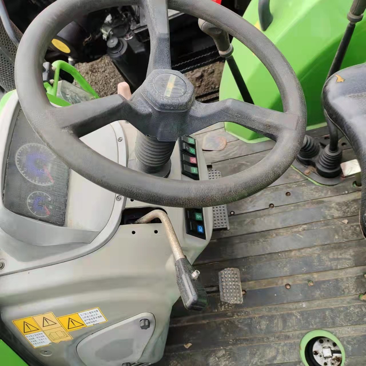 Used/second Hand/new Tractor for Agriculture Deuzt Fahr 80hp 4wd with Disc Plough