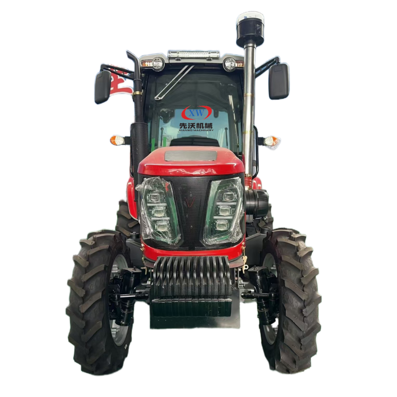 Cab Tempered Glass Door 1004 Tractor 4 Cylinder 4 Drive Agriculture Tractor Machines