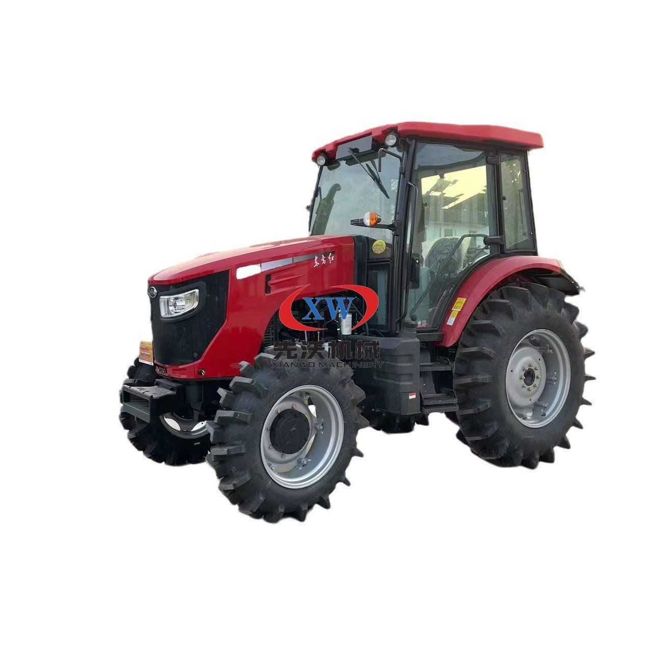 Cab Tempered Glass Door 1004 Tractor 4 Cylinder 4 Drive Agriculture Tractor Machines