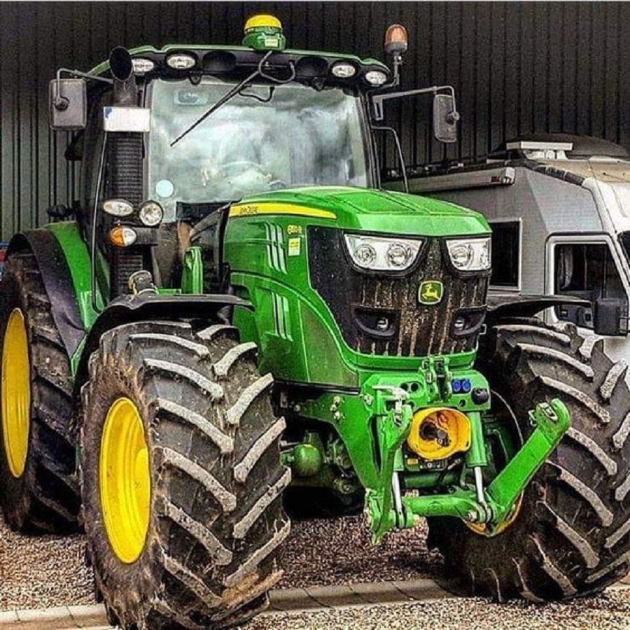 Best Price New Used 80HP John Deereee 4WD Mini Farm Tractor with Walking Wheel for Agriculture Featuring Core Components Engine