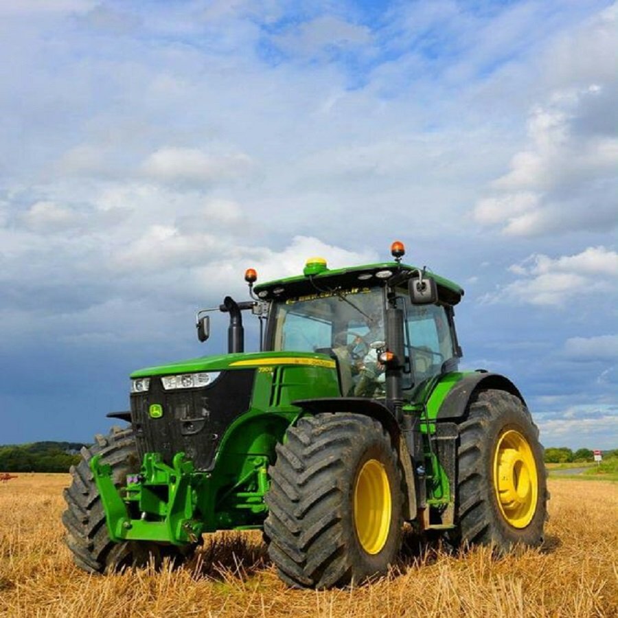 Best Price New Used 80HP John Deereee 4WD Mini Farm Tractor with Walking Wheel for Agriculture Featuring Core Components Engine