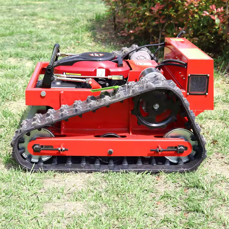 All Terrain Robotic Remote Control Lawn Mower the Most Durable 550 mm 800 mm 1000 mm Lawn Mower for Agriculture and Forest