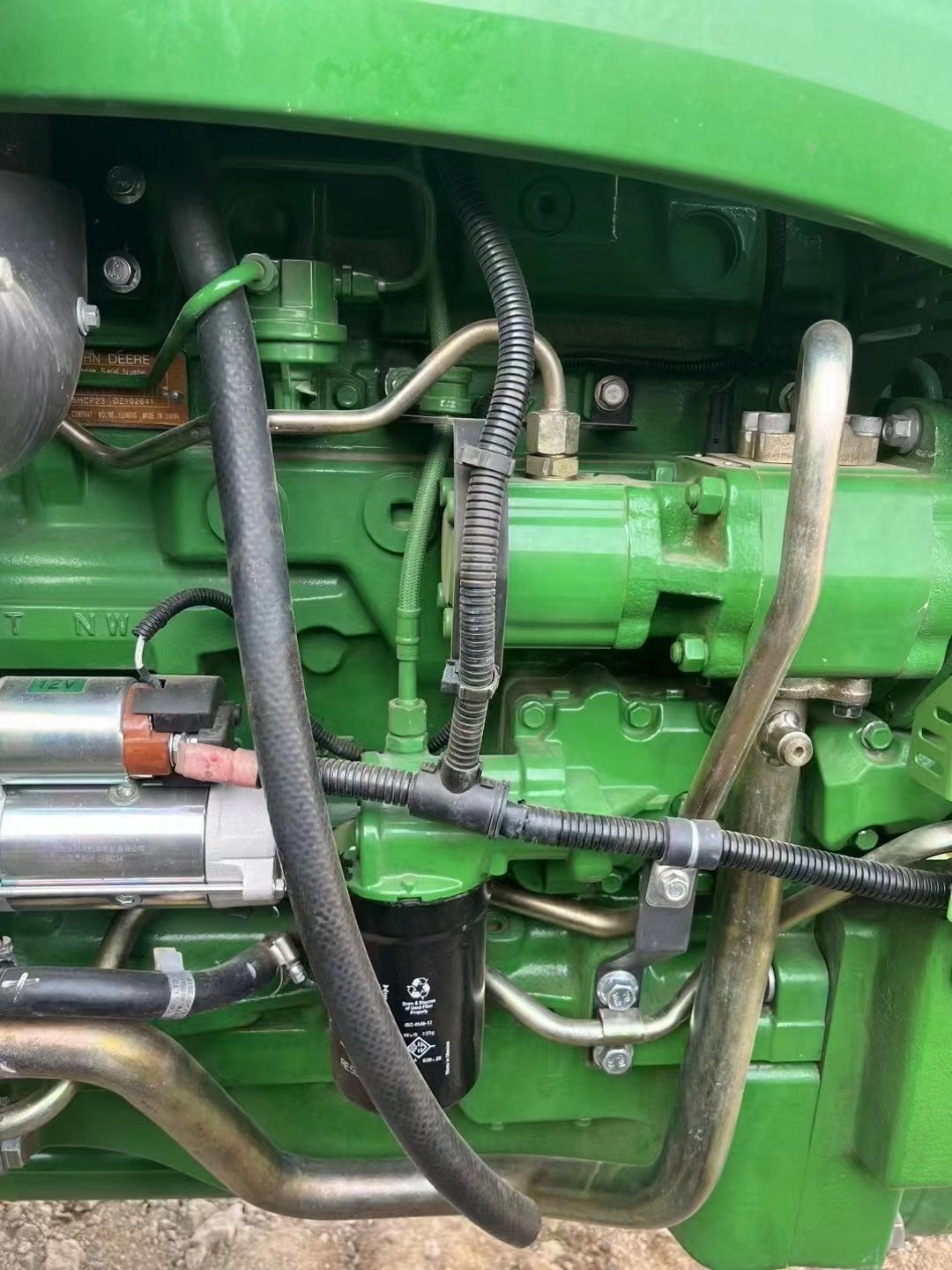 Used Tractors 100hp Farm Large Size 4WD Wheel Tractor Agricola Agricultural Equipment Massey Ferguson Kubota