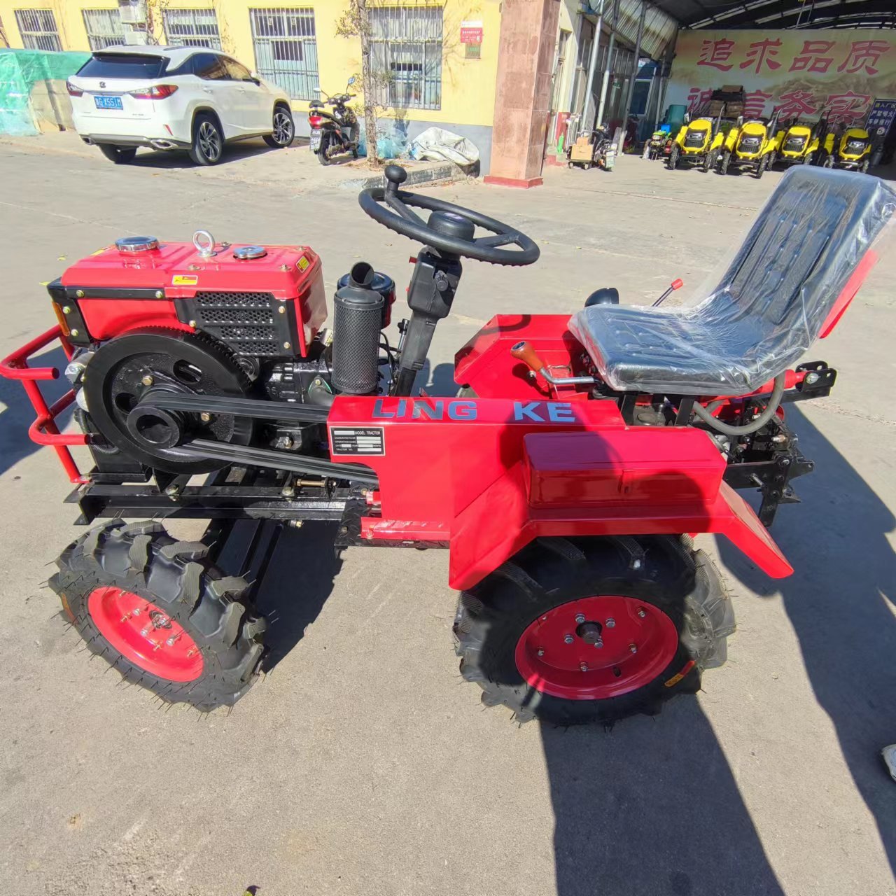 12HP 15HP 16HP 18HP 20HP Small Hand Walking Tractor Farm Mini diesel Plow Plough Disc Lpow Like Deere Farrow Tractor