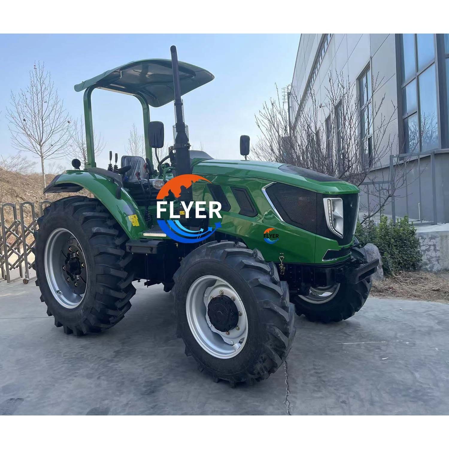 Multifunctional 90HP 4X4 Wheel Farm Tractor Tractors for Agriculture CE Hot Sale