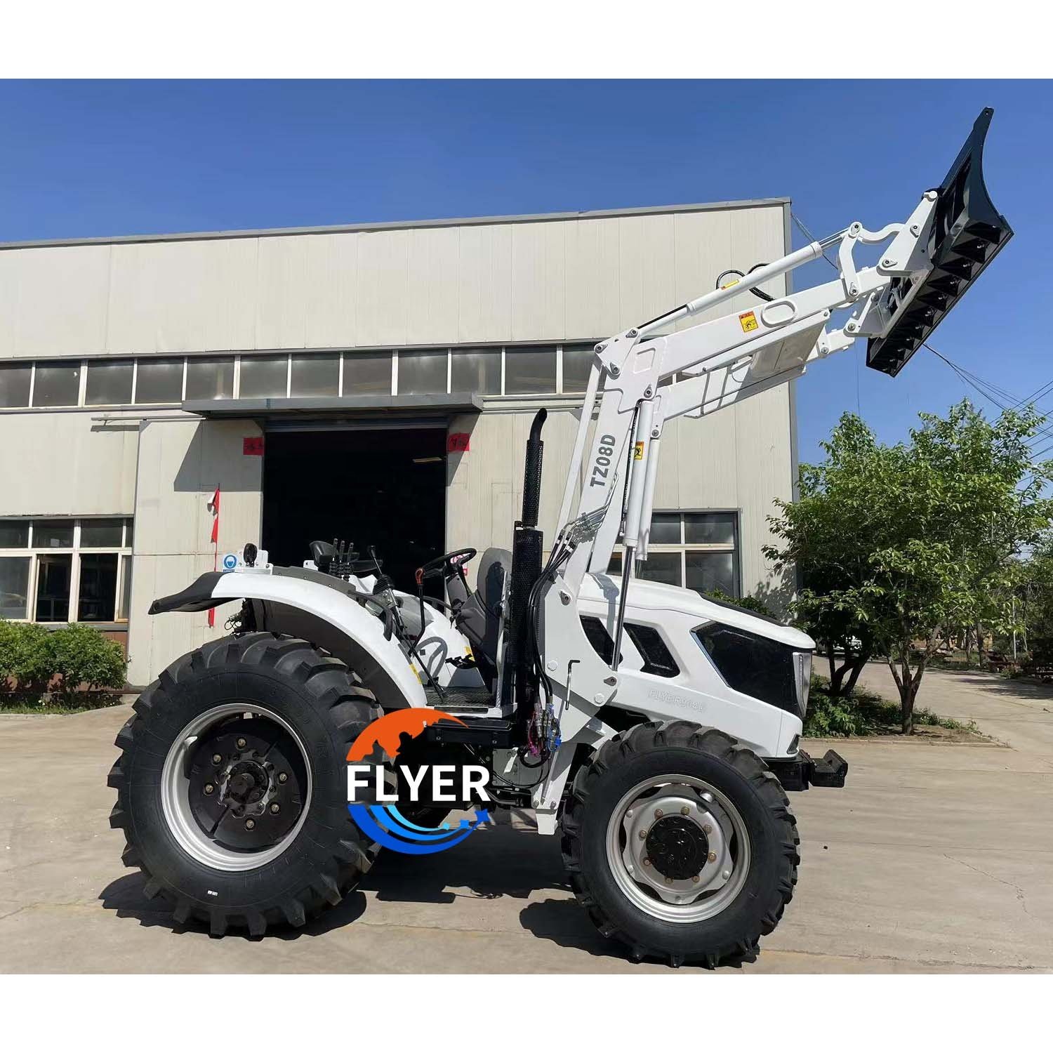Multifunctional 90HP 4X4 Wheel Farm Tractor Tractors for Agriculture CE Hot Sale