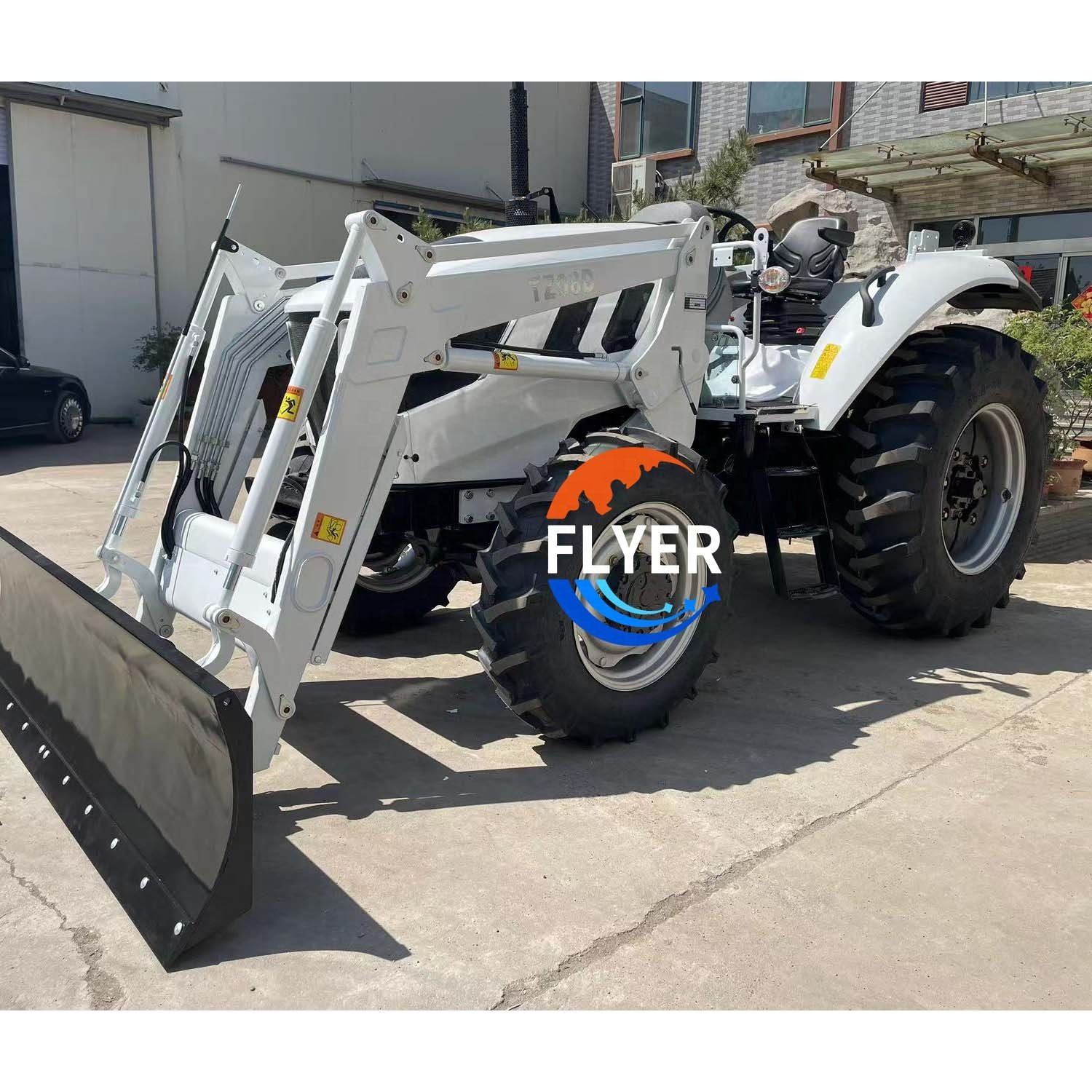 Multifunctional 90HP 4X4 Wheel Farm Tractor Tractors for Agriculture CE Hot Sale