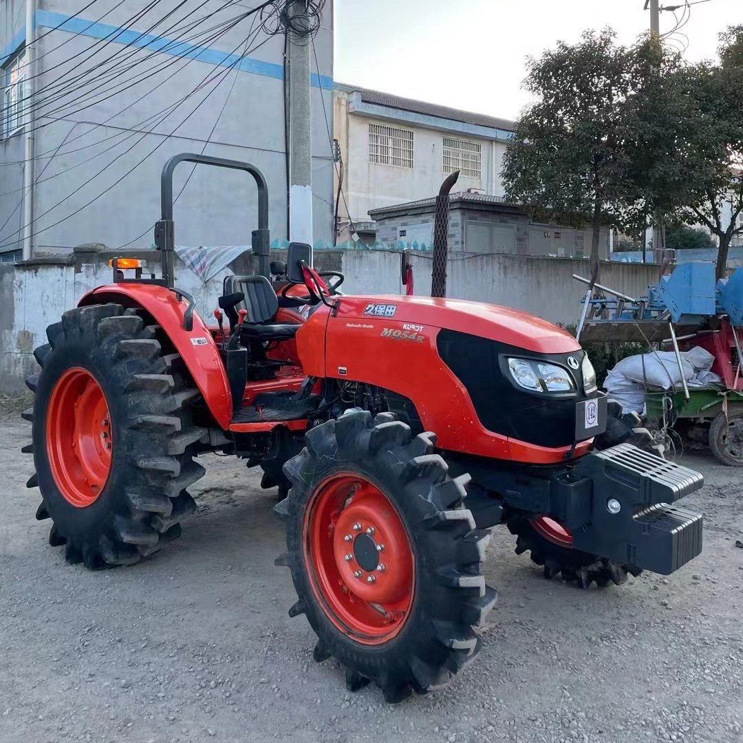 Used/second Hand Japan Farm Wheel Tractors Kubota M954k 95hp 4x4wd with Small Mini Compact Agricultural Equipment Machinery