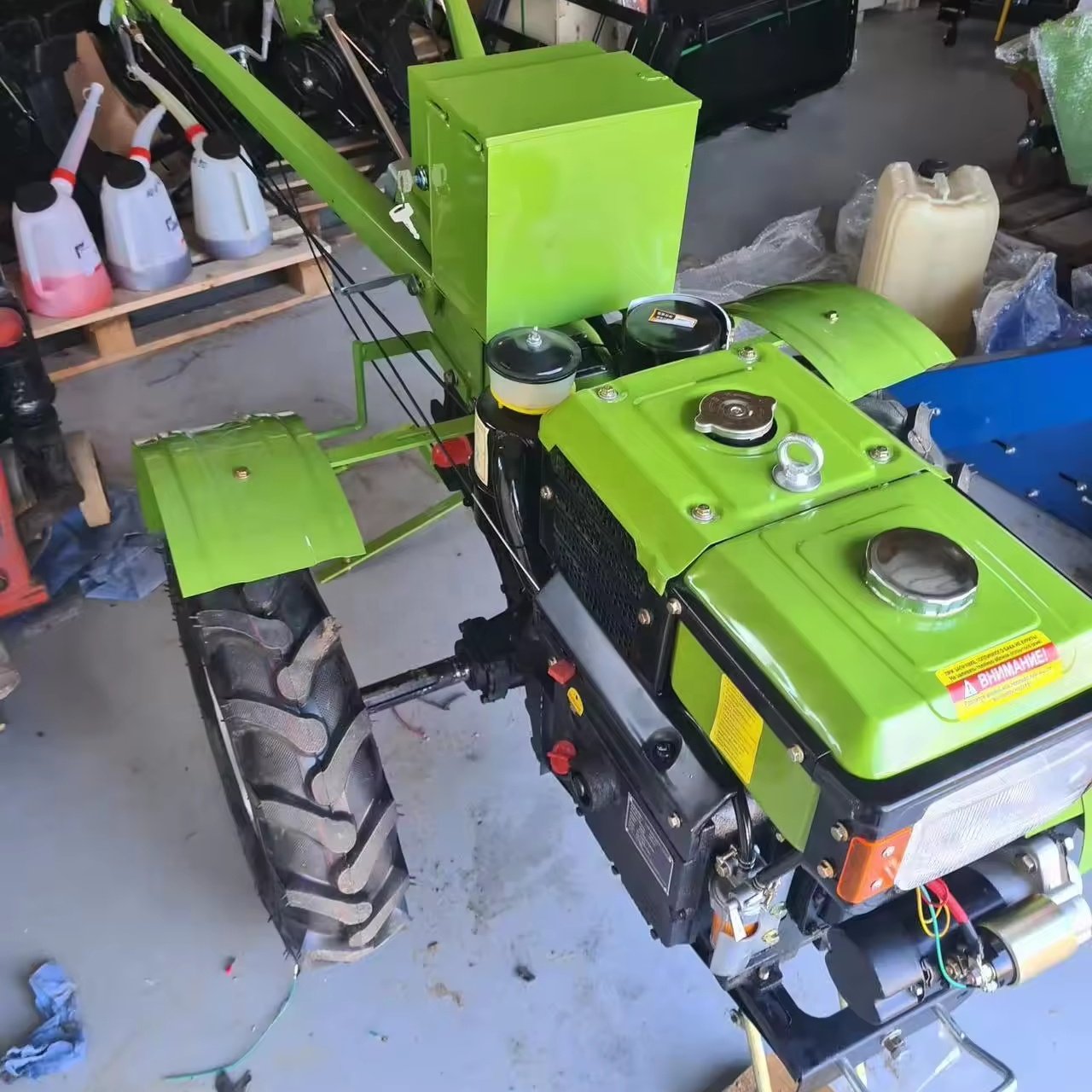 China Hand Tractor 8HP 10HP 12HP Walking Tractor Agricultural Machinery Mini Tractor for Sale