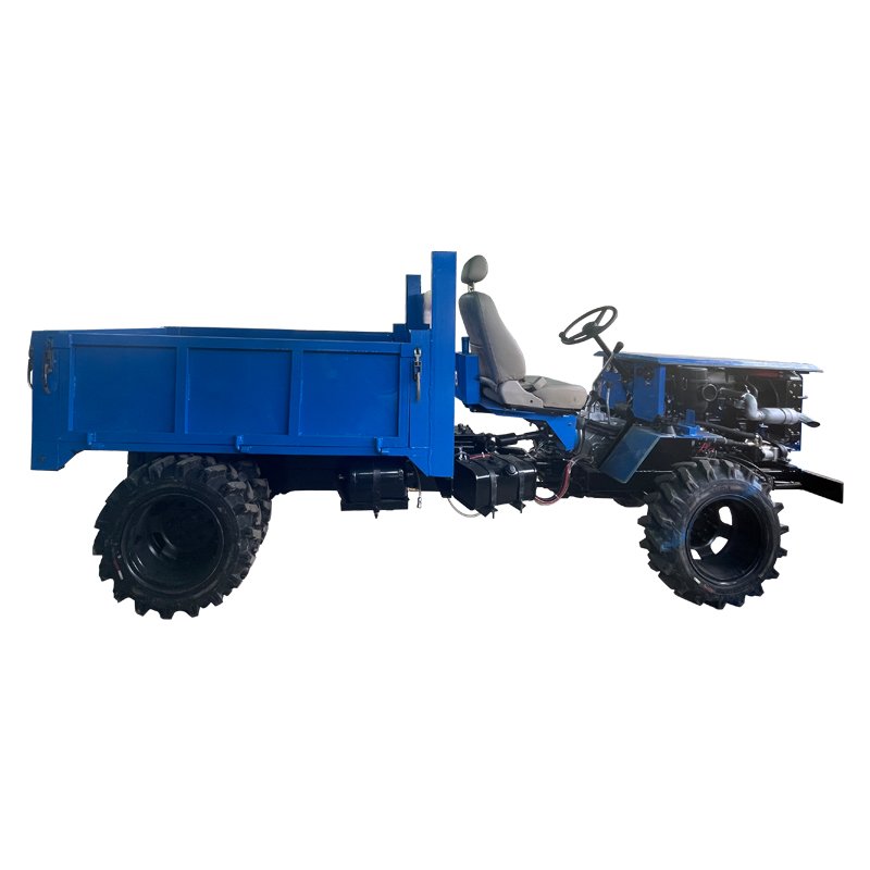 ISO Approved 30HP 4wd Max 3 Tons Loading 4 Wheels Drive Transporter Bamboo Wood Log Tractor Hilly Slope M1300 Vehicles