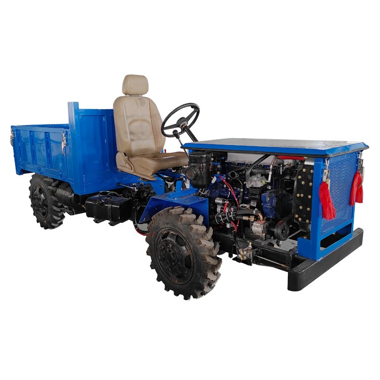 ISO Approved 30HP 4wd Max 3 Tons Loading 4 Wheels Drive Transporter Bamboo Wood Log Tractor Hilly Slope M1300 Vehicles
