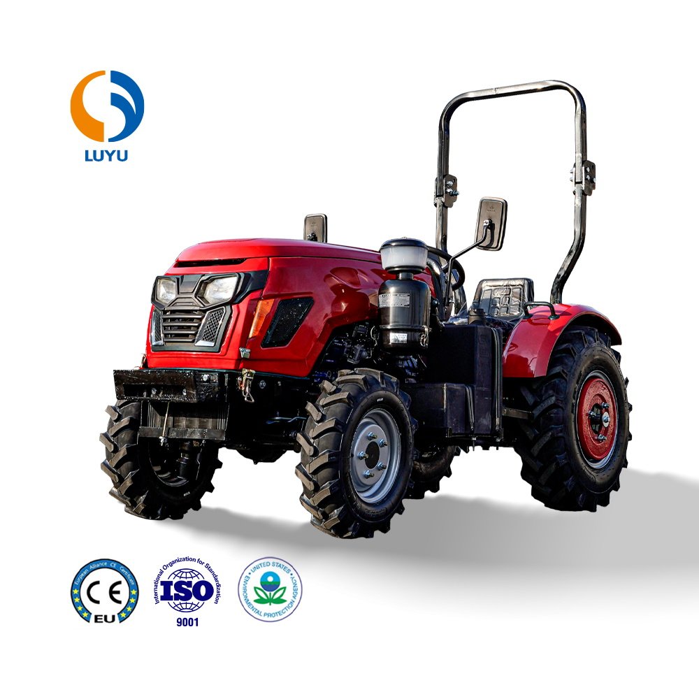 Farmland Agricultural Tractor From 25 Hp~220 hp Tractor 4 Wheel Drive with Roll bar and Roof or Cabin