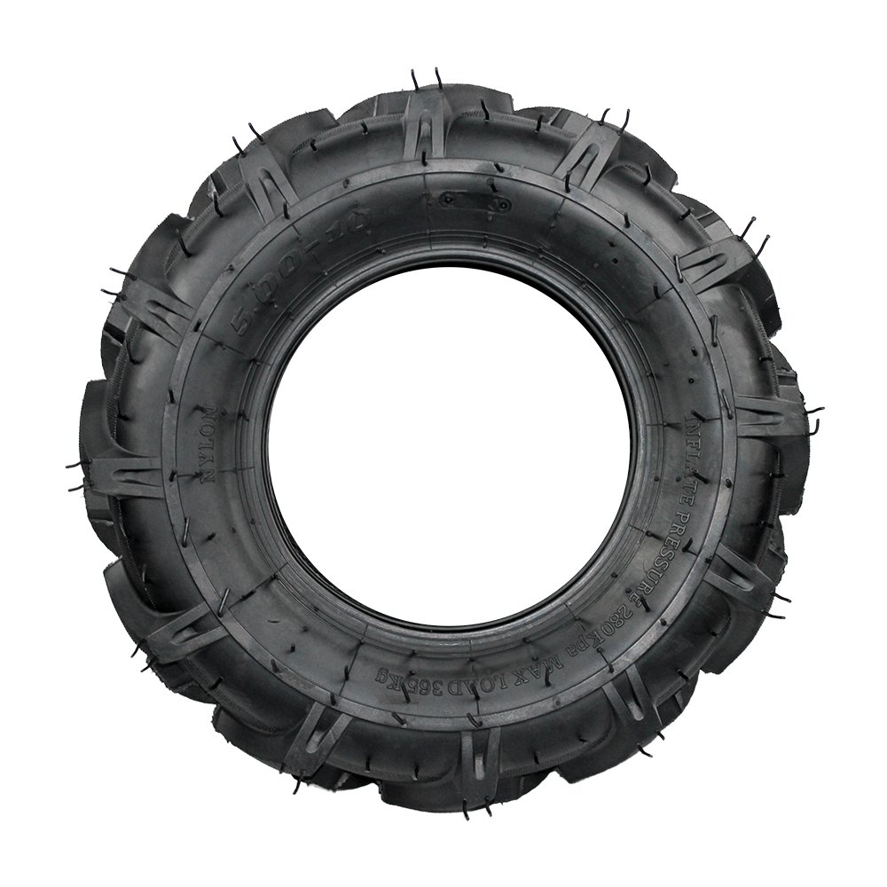 China Factory Price Agricultural Mini Tiller Tractor Tires 21x5.00-10'' Pneumatic or Solid Tire Available