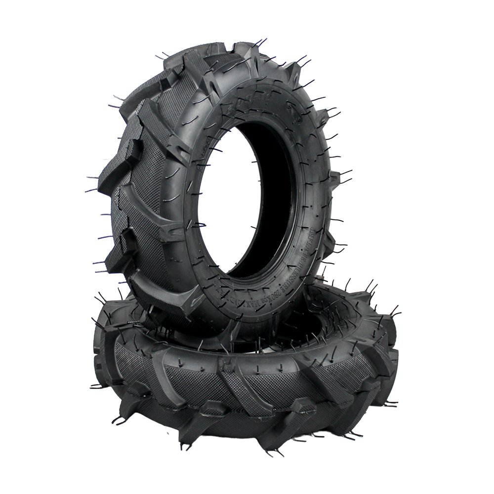 China Factory Price Agricultural Mini Tiller Tractor Tires 21x5.00-10'' Pneumatic or Solid Tire Available