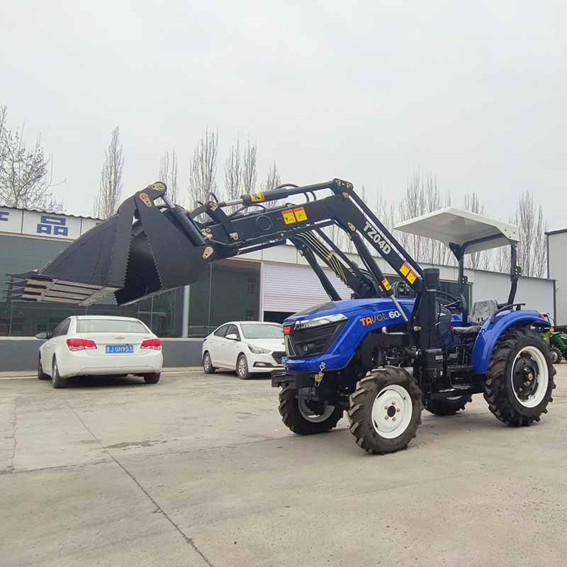 Tavol Tractor Supplier Small Wheel Tractor 50hp 60hp 8+8 Shuttle Shift Sunshade Tractor for Sale