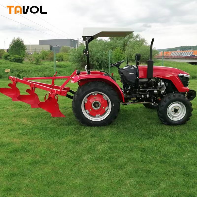 Tavol Tractor Supplier Small Wheel Tractor 50hp 60hp 8+8 Shuttle Shift Sunshade Tractor for Sale
