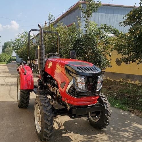 Multifunctional Diesel Wheel Tractor 4WD Mini Tractor Cultivator 60HP~180HP Motor Farming Agriculture Condition New Used