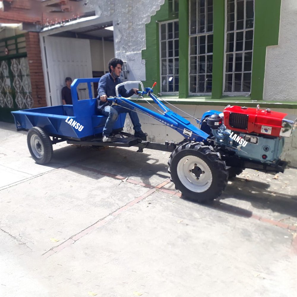 Walking Tractor 12HP Farm Tractor Mini Two Wheels Accessories for Sale