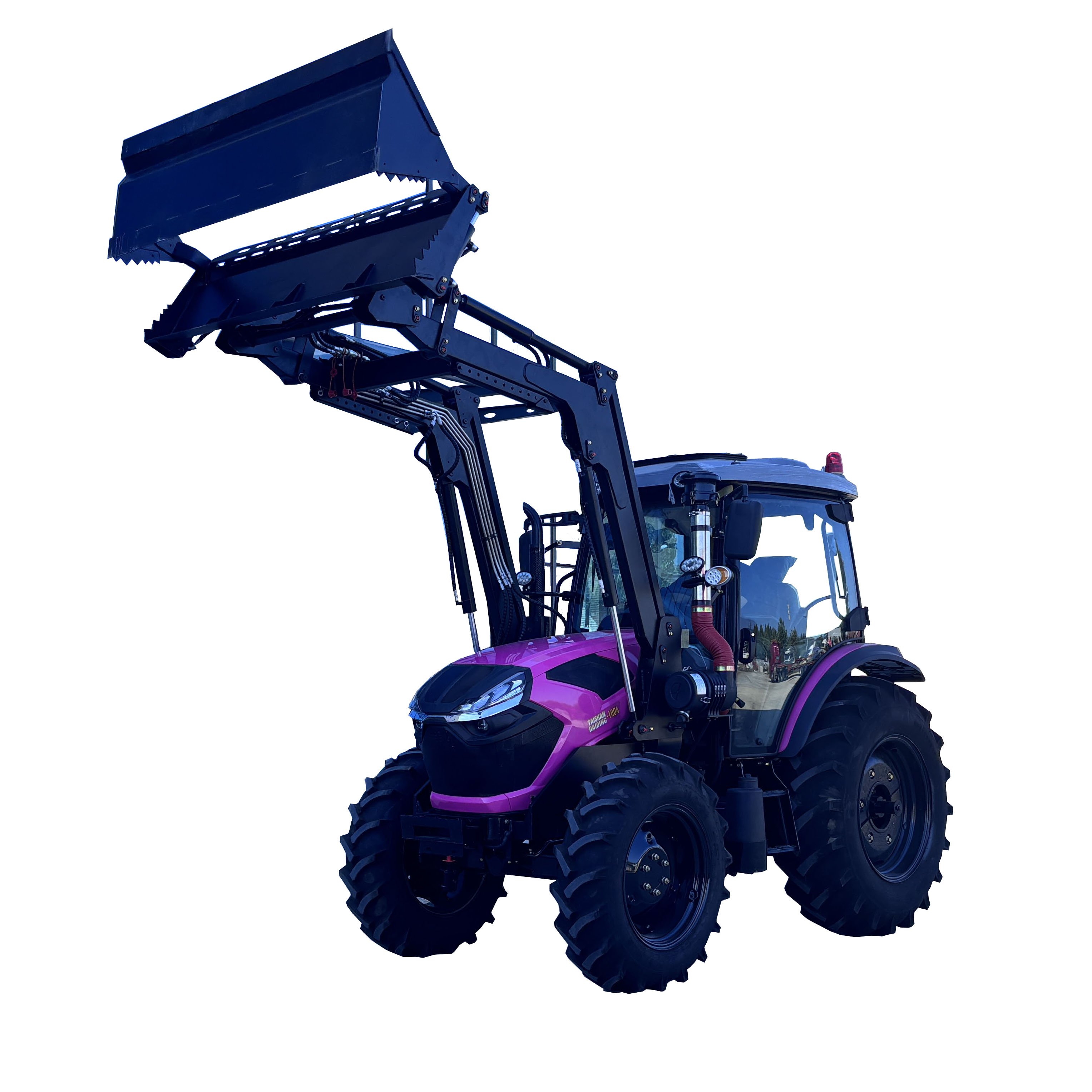 DD1004 Tractor Agriculture Comfortable and AC Cab 4wd Farming Tractor with Flexible Steering