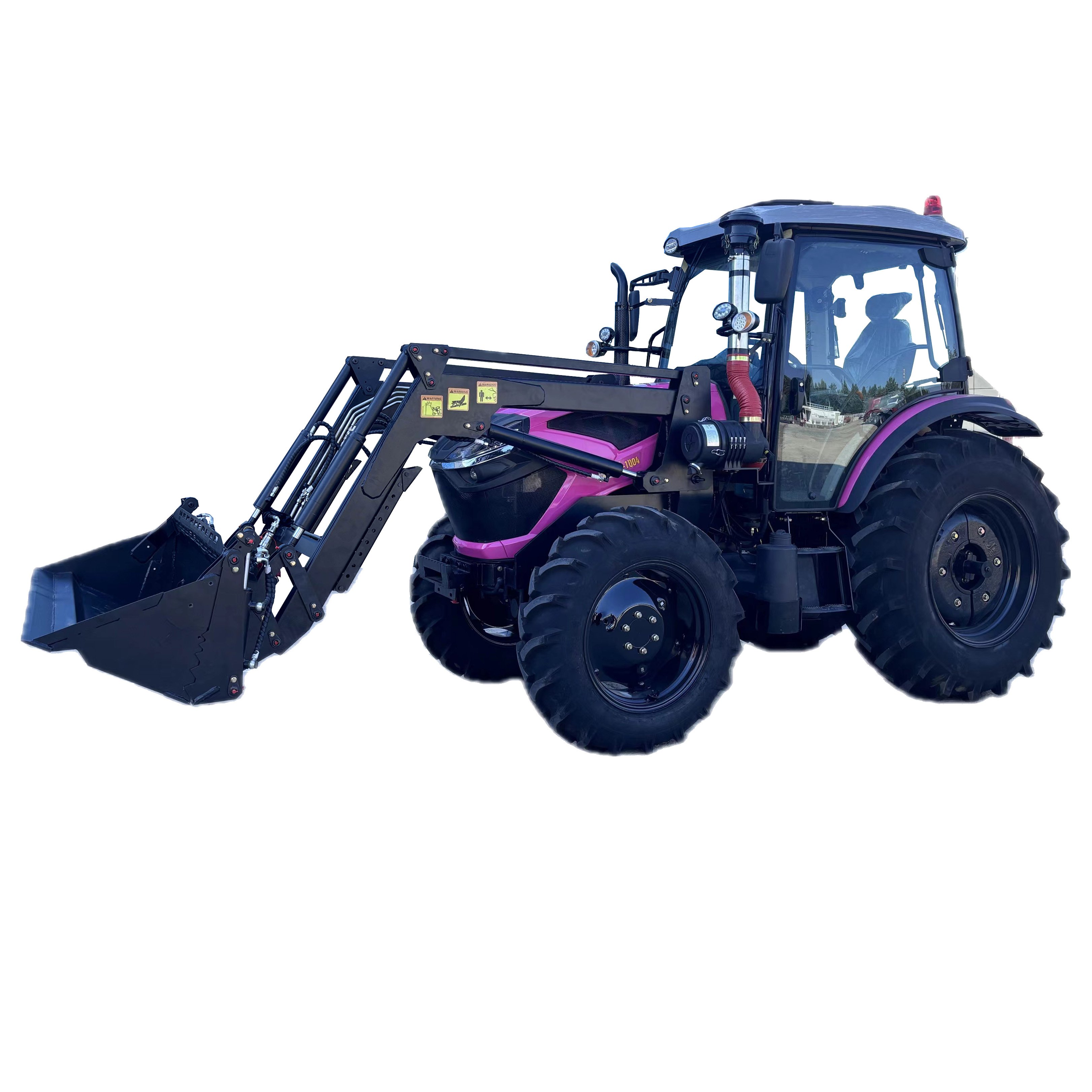 DD1004 Tractor Agriculture Comfortable and AC Cab 4wd Farming Tractor with Flexible Steering