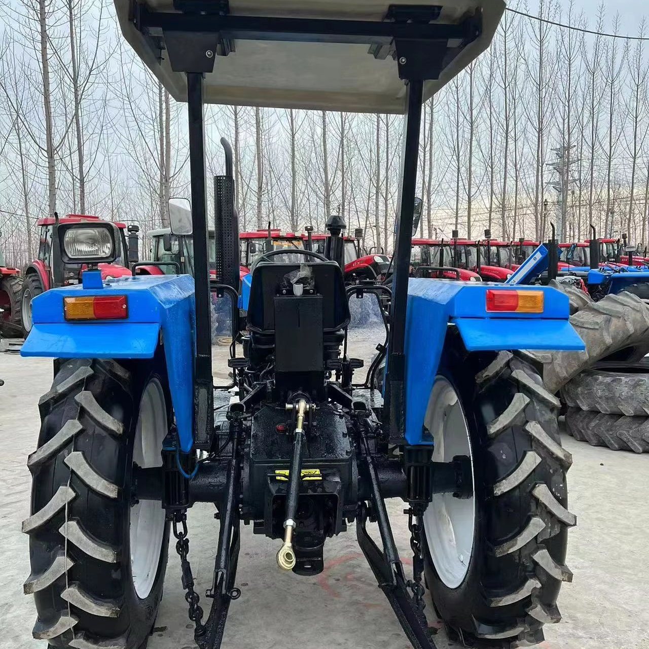 Used Shanghai 50HP SH504 Tractors Popular for Peru Market