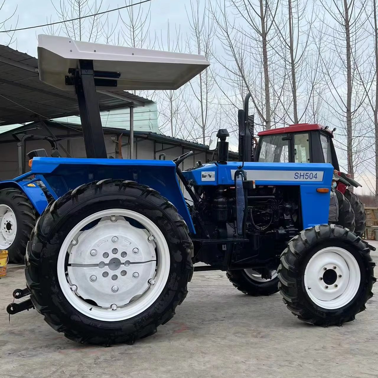 Used Shanghai 50HP SH504 Tractors Popular for Peru Market