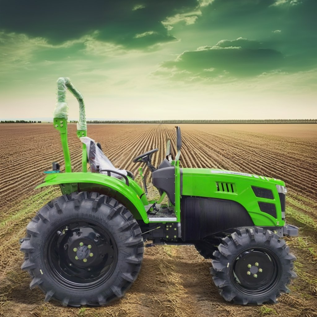 EV Tractors New Energy Battery Powered Pure Electric 50HP Agricultural Mini Farm Tractor with CE Best Price