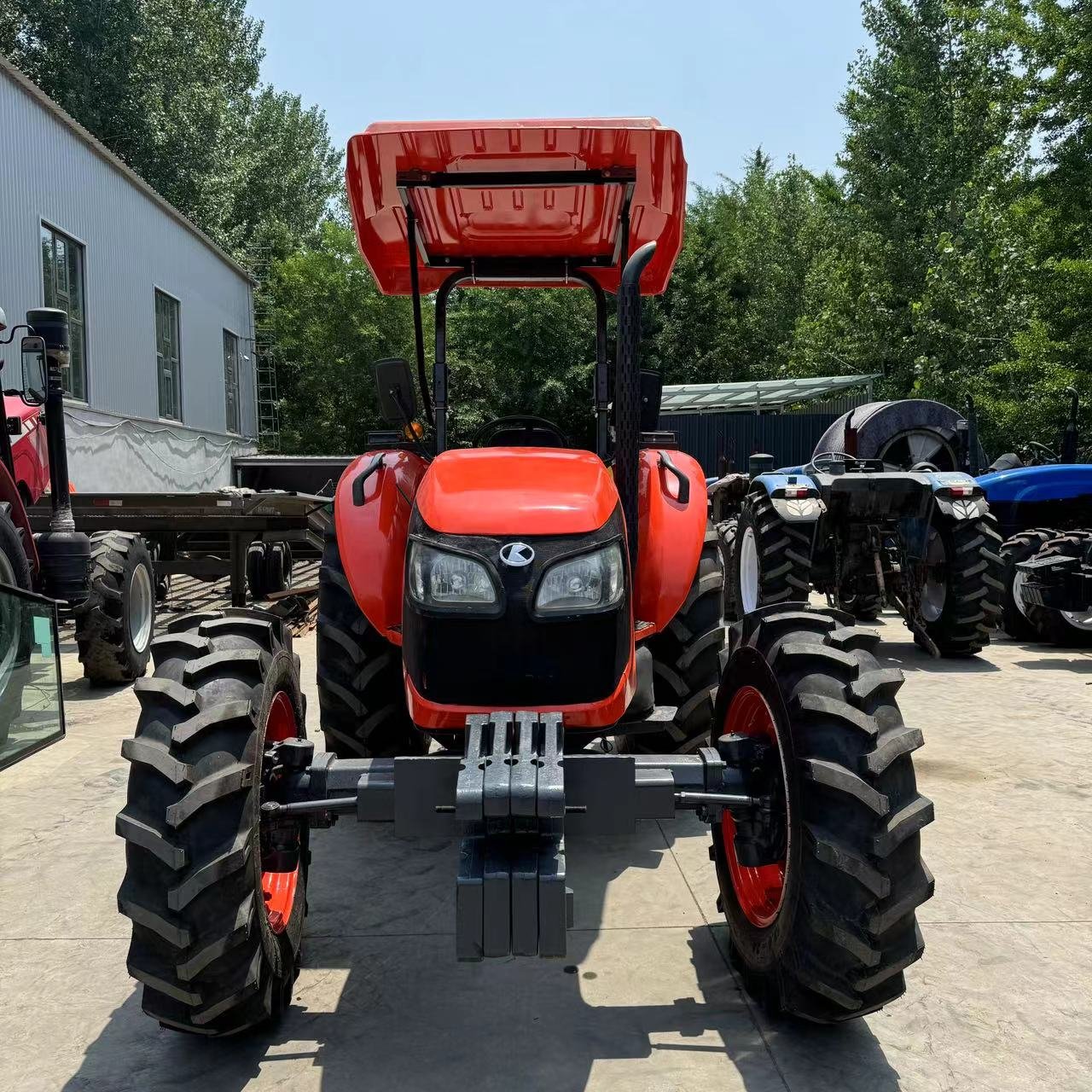 Buy Mini Kubota Tractor 4wd 95hp Used Kubota Farm Tractor/ 95hp Tractor With Front End Loader and Backhoe for Sell