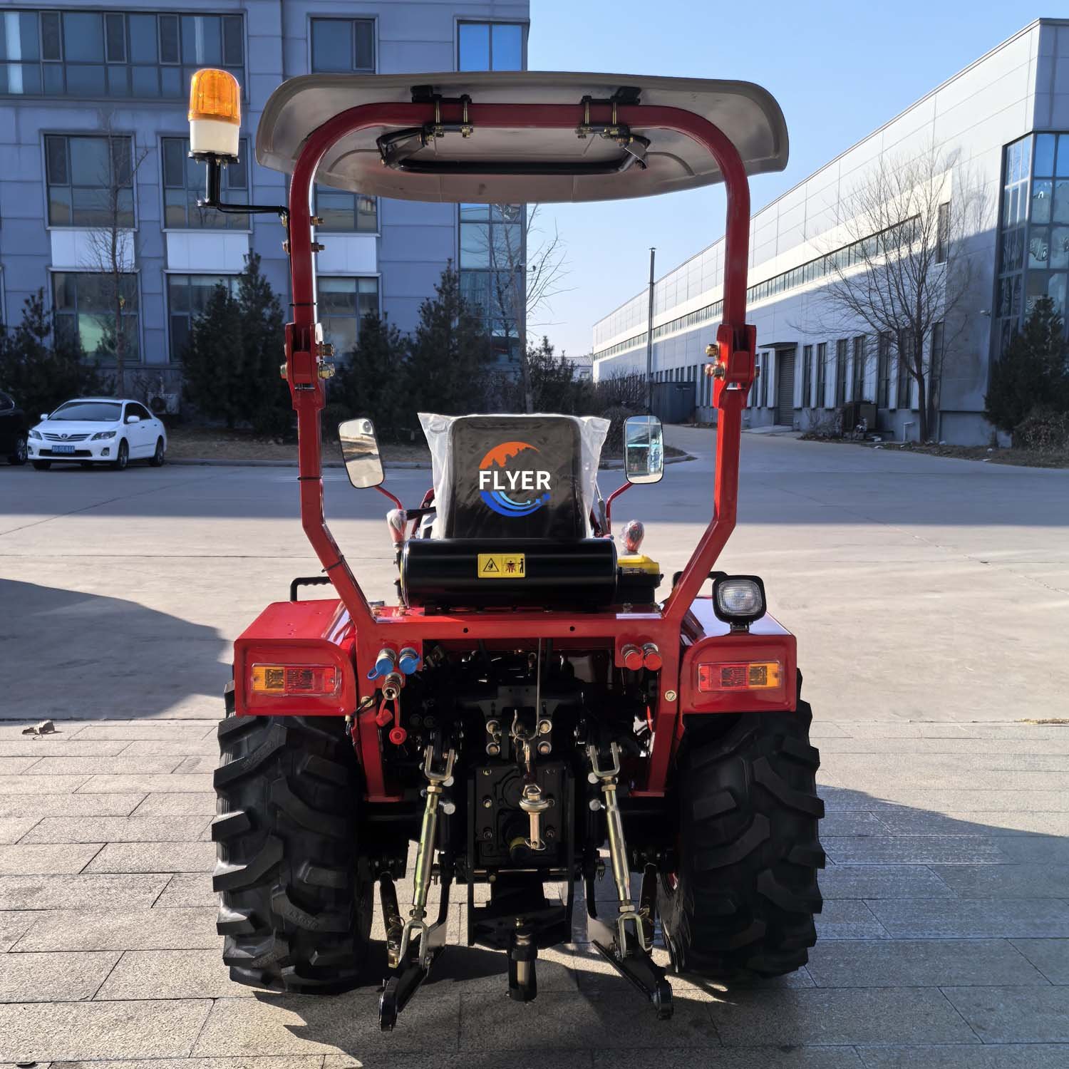 New 60HP Mini Tractor 4x4 Drive Diesel Engine Agricultural Orchard Machine Garden Wheel Tractor for Sale