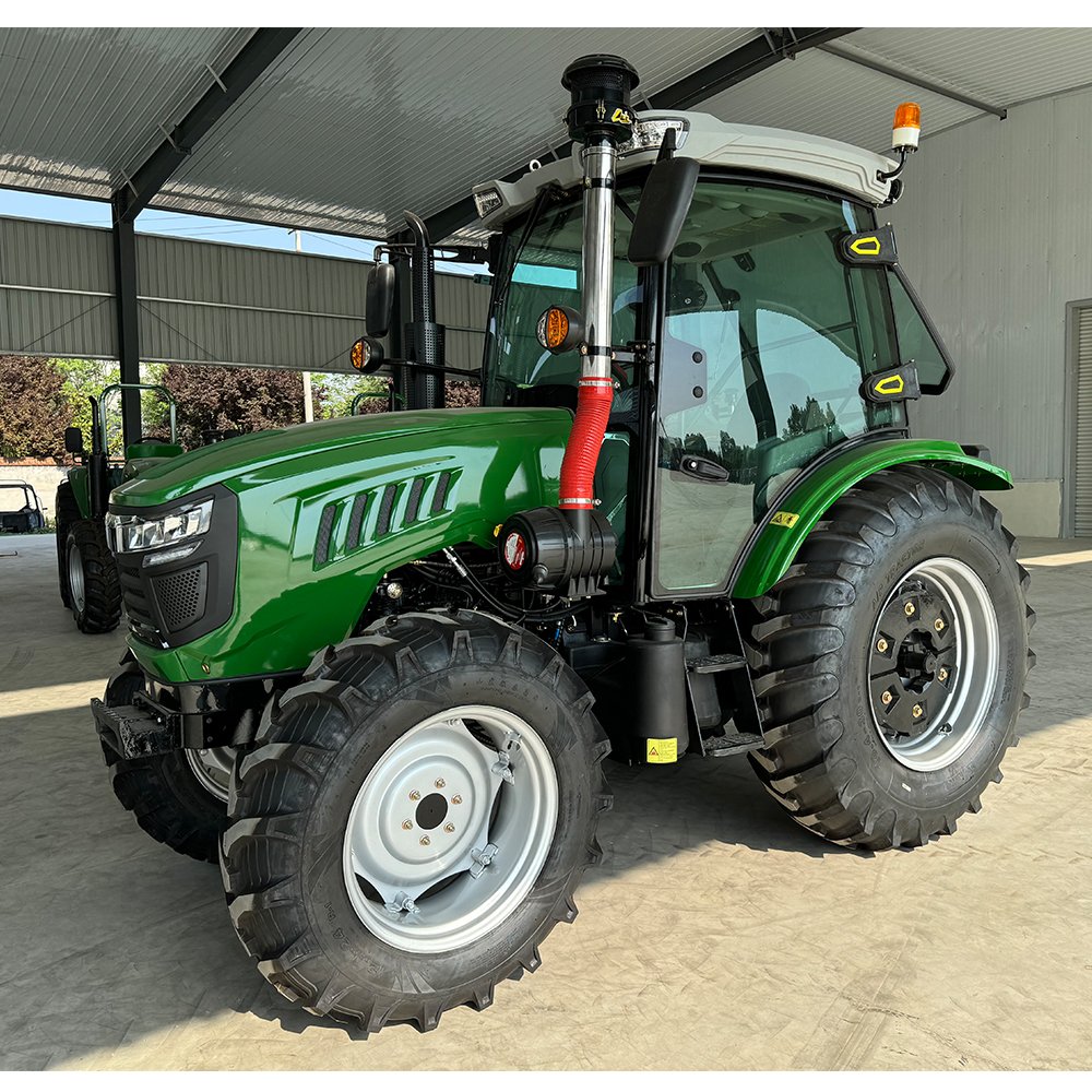 Qilu Good Quality Machine Agriculture Tractors 4wd 80hp 90hp 100hp Tracteur Farm Tractor air Conditioner Cabin Tractor for Sale